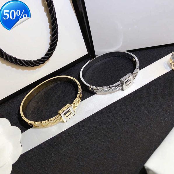 bangle new style bracelets women luxury designer jewelry crystal 18k gold plated 925 silver stainless steel wedding lovers 625ess, Black
bangle new style bracelets women luxury designer jewelry crystal 18k gold plated 925 silver stainless steel wedding lovers 625ess, Black