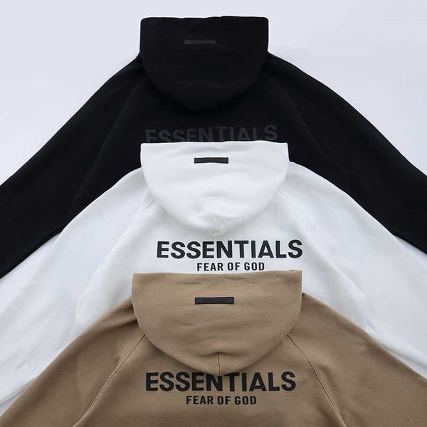 ess hoodie essentials winter wear plush pullover hooded sweater popular men's and women's same coat, Black
ess hoodie essentials winter wear plush pullover hooded sweater popular men's and women's same coat, Black