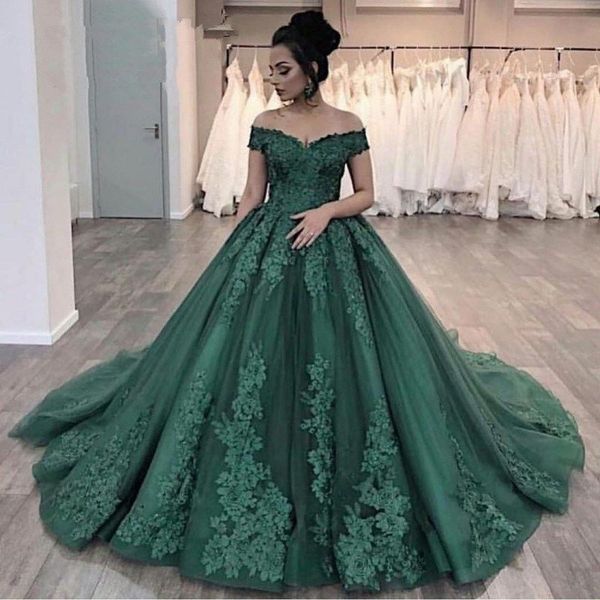 2023 dark green quinceanera ball gown dresses off shoulder lace appliques floor length tulle party prom evening gowns, Blue;red
2023 dark green quinceanera ball gown dresses off shoulder lace appliques floor length tulle party prom evening gowns, Blue;red