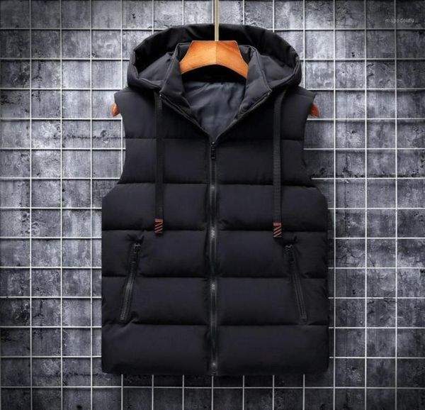 autumn winter 2020 vest men casual waistcoat sleeveless jackets woih hooded warm mens vests bodywarmer down vest for men 6xl14191227, Black;white
autumn winter 2020 vest men casual waistcoat sleeveless jackets woih hooded warm mens vests bodywarmer down vest for men 6xl14191227, Black;white