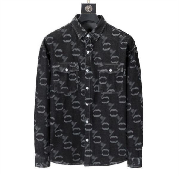 newggs men's casual shirts denim shirts luxury brand designer men denim jackets fashion coat, White;black
newggs men's casual shirts denim shirts luxury brand designer men denim jackets fashion coat, White;black