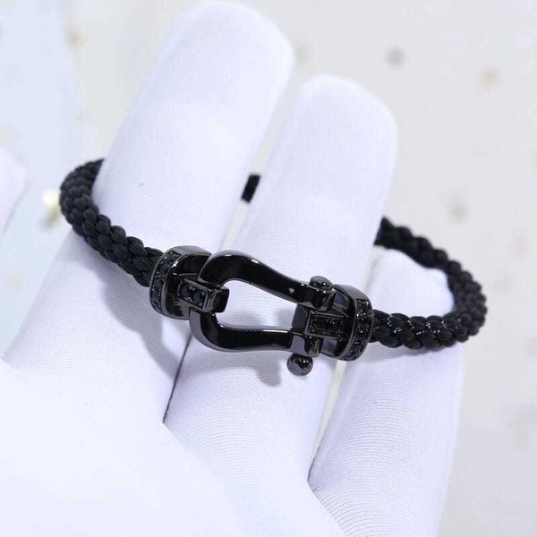 designer bracelet luxury horseshoe buckle bracelet lucky black rope horseshoe half diamond freds couple bracelet men and women give gifts, Golden;silver
designer bracelet luxury horseshoe buckle bracelet lucky black rope horseshoe half diamond freds couple bracelet men and women give gifts, Golden;silver