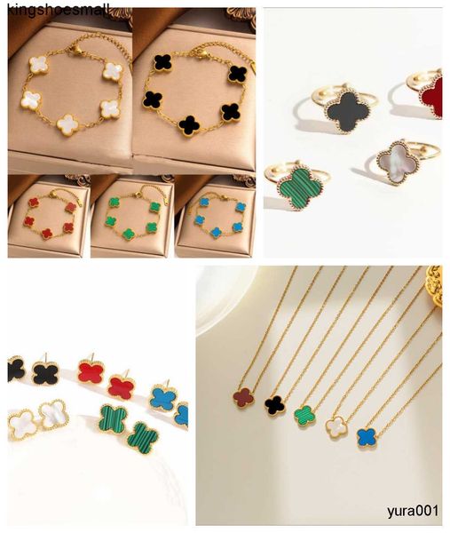 4/four leaf clover necklace designer jewelry set pendant necklaces bracelet stud earring ring of plated 18k girl christmas engagement access, Silver
4/four leaf clover necklace designer jewelry set pendant necklaces bracelet stud earring ring of plated 18k girl christmas engagement access, Silver
