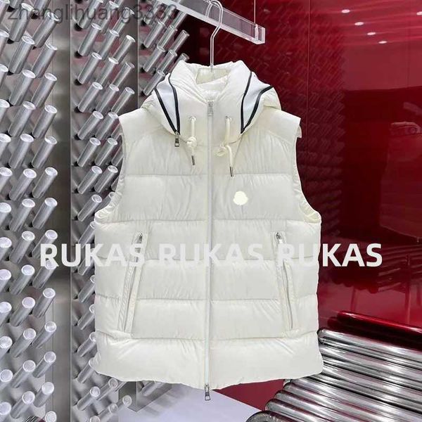 2023 simple sleeveless coat autumn and winter new white duck down hooded vest men and women with the same fashion loose thickened thermal ve, Black;brown
2023 simple sleeveless coat autumn and winter new white duck down hooded vest men and women with the same fashion loose thickened thermal ve, Black;brown