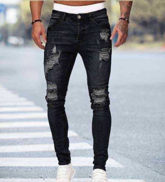black skinny jeans men ripped jeans male 2021 new casual hole summer street hip hop slim denim pants man fashion jogger trousers h2551013, Blue
black skinny jeans men ripped jeans male 2021 new casual hole summer street hip hop slim denim pants man fashion jogger trousers h2551013, Blue