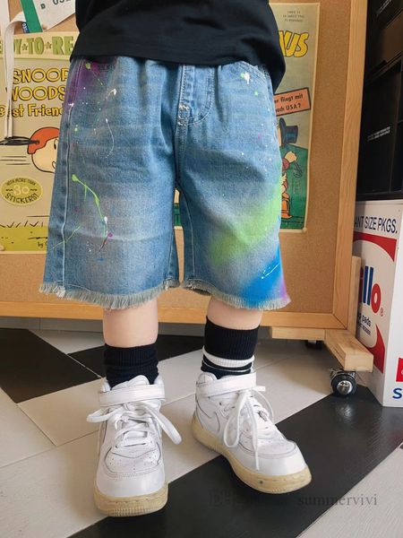fashion kids jean shorts boys girls colorful ink thin denim short pants summer children loose soft casual shorts z3559v, Black
fashion kids jean shorts boys girls colorful ink thin denim short pants summer children loose soft casual shorts z3559v, Black