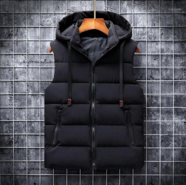 autumn winter 2020 vest men casual waistcoat sleeveless jackets woih hooded warm mens vests bodywarmer down vest for men 6xl13071666, Black;white
autumn winter 2020 vest men casual waistcoat sleeveless jackets woih hooded warm mens vests bodywarmer down vest for men 6xl13071666, Black;white
