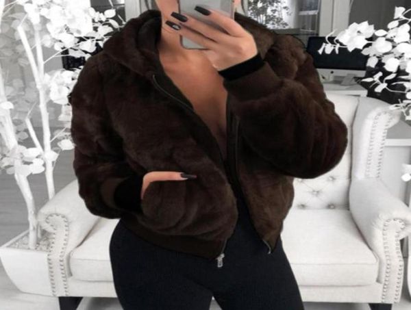 women winter warm coats new faux fur coat hooded high waist fashion slim fake fur jacket fleece overcoats plush hoody streetwear703536566, Black
women winter warm coats new faux fur coat hooded high waist fashion slim fake fur jacket fleece overcoats plush hoody streetwear703536566, Black