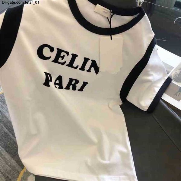 clothing 70% off outlet store gaoding early spring new black and white contrast flocking letters casual short sleeve cotton t-shirt women
clothing 70% off outlet store gaoding early spring new black and white contrast flocking letters casual short sleeve cotton t-shirt women