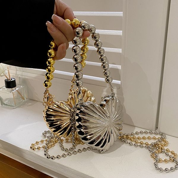 evening bags pearls beaded crossbody for women metallic mini heart handbags luxury womens designer shoulder bag coins lipstick purses 230817
evening bags pearls beaded crossbody for women metallic mini heart handbags luxury womens designer shoulder bag coins lipstick purses 230817