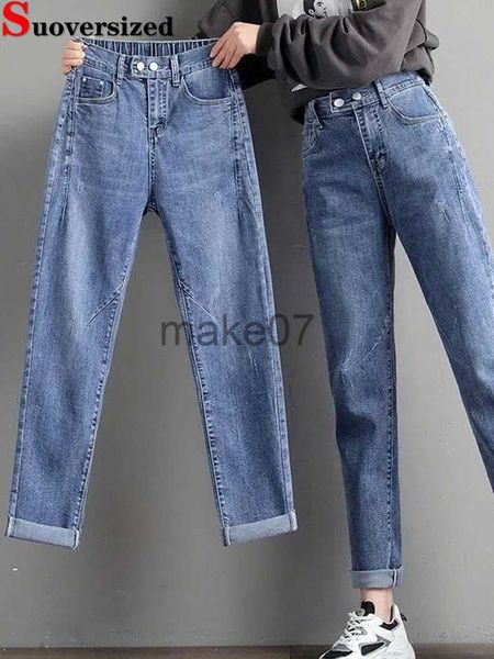 women's jeans vintage high waist oversize 7xl anklelength jeans stretch baggy denim pants casual woman spodnie harem pantalones femme h, Blue
women's jeans vintage high waist oversize 7xl anklelength jeans stretch baggy denim pants casual woman spodnie harem pantalones femme h, Blue