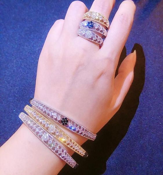 handmade new style classical fashion jewelry set 925 sterling silvergold fill round flower bangle women wedding open ring for lov1228189, Silver
handmade new style classical fashion jewelry set 925 sterling silvergold fill round flower bangle women wedding open ring for lov1228189, Silver