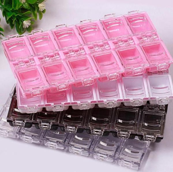 12 grids clear empty nail art tips beads decor jewelry storage box holder case1596670
12 grids clear empty nail art tips beads decor jewelry storage box holder case1596670