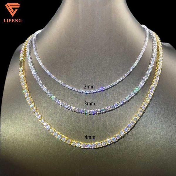 s925 sterling silver tennis chain necklace 3mm single row vvs moissanite tennis necklace pass diamond tester gra hip hop jewelry
s925 sterling silver tennis chain necklace 3mm single row vvs moissanite tennis necklace pass diamond tester gra hip hop jewelry