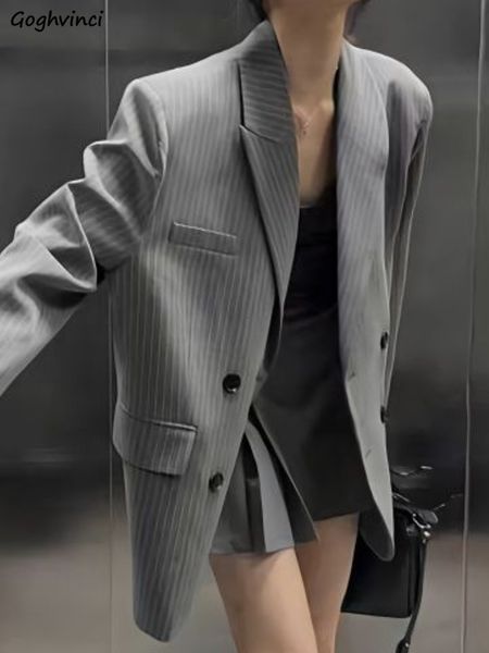 womens suits blazers gray women streetwear striped loose spring korean style vintage casual ladies temperament chic fashion ulzzang allmatch, White;black
womens suits blazers gray women streetwear striped loose spring korean style vintage casual ladies temperament chic fashion ulzzang allmatch, White;black