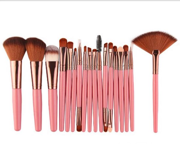 18pcs makeup brushes set kit power foundation blush eye shadow eyelash eyeliner lip blending fan cosmetic tools7848743
18pcs makeup brushes set kit power foundation blush eye shadow eyelash eyeliner lip blending fan cosmetic tools7848743