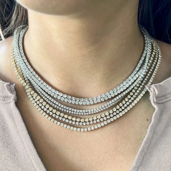 4mm 5mm tennis necklace hip hop s925 silver color gothic neck chain long for men male women jewellery
4mm 5mm tennis necklace hip hop s925 silver color gothic neck chain long for men male women jewellery