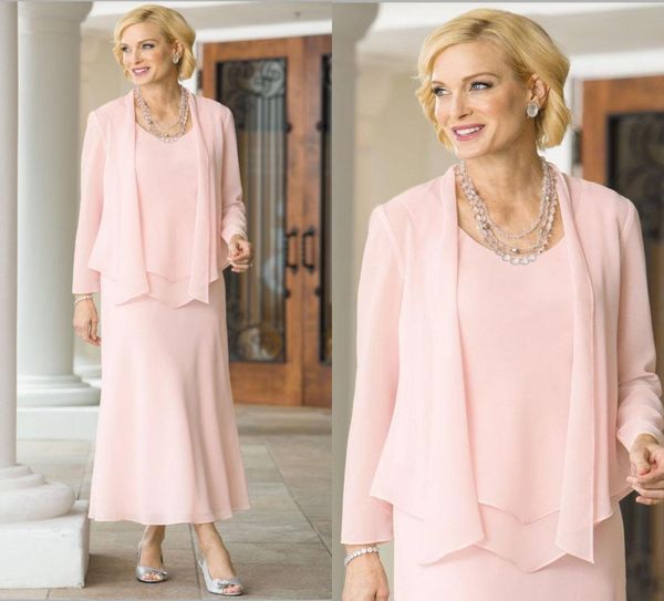 pink mother of the bride dresses with jacket jewel neck a line three pieces wedding guest dress ankle length groom mother go3714213, Black;red
pink mother of the bride dresses with jacket jewel neck a line three pieces wedding guest dress ankle length groom mother go3714213, Black;red