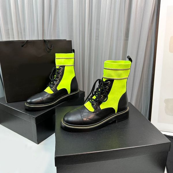 boots new knit ankle boots round toe flat heels for girls women luxury designer leather sole fashion ins booties shoes factory footwear size, Black
boots new knit ankle boots round toe flat heels for girls women luxury designer leather sole fashion ins booties shoes factory footwear size, Black