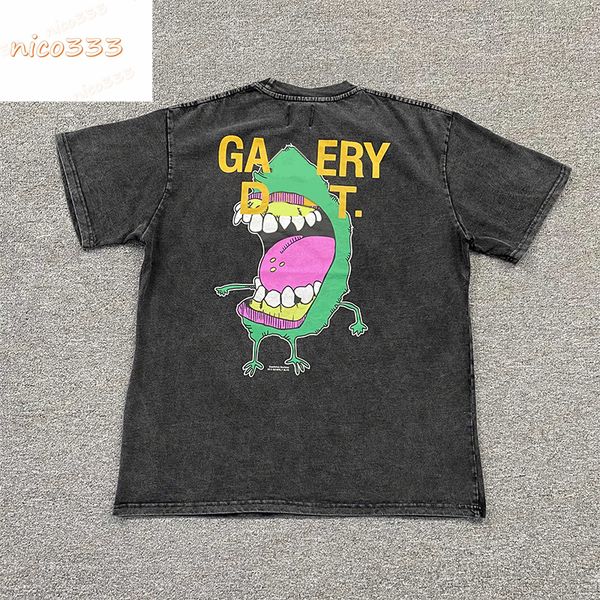 23ss new ga depts cartoon animal letters washed and old loose round neck versatile casual men and women short sleeve, White;black
23ss new ga depts cartoon animal letters washed and old loose round neck versatile casual men and women short sleeve, White;black