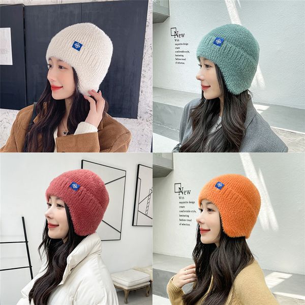 beanie skull caps women candy colors earflap winter hat fashion faux fur knitted kpop style soft beanie hats female streetwear cap 230818, Blue;gray
beanie skull caps women candy colors earflap winter hat fashion faux fur knitted kpop style soft beanie hats female streetwear cap 230818, Blue;gray