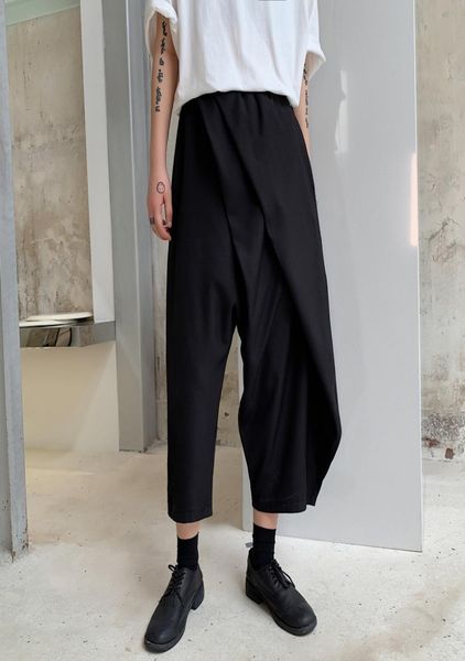 dark summer yamamoto same kind of irregular pleats haren slacks hairdresser young men039s slacks2451490, Black
dark summer yamamoto same kind of irregular pleats haren slacks hairdresser young men039s slacks2451490, Black