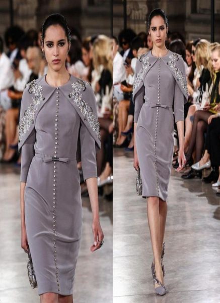 georges hobeika 2017 short evening dresses wear sheath knee length lace applique beads party gowns crystal 34 sleeve red carpet d1462890, Black;red
georges hobeika 2017 short evening dresses wear sheath knee length lace applique beads party gowns crystal 34 sleeve red carpet d1462890, Black;red