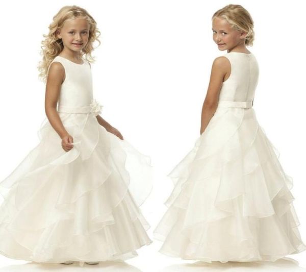 a line scoop ivory organza girl039s pageant dresses floor length flower belt kids formal wear for wedding hy12822201895, White;red
a line scoop ivory organza girl039s pageant dresses floor length flower belt kids formal wear for wedding hy12822201895, White;red
