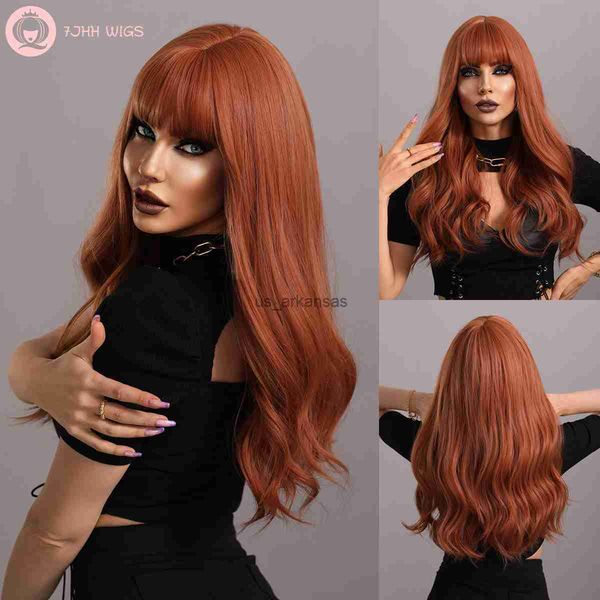 synthetic wigs 7jhh wigs long bronze wavy wig for woemn daily cosplay natural synthetic hair wigs with bangs heat resistant fiber lolita wig, Black
synthetic wigs 7jhh wigs long bronze wavy wig for woemn daily cosplay natural synthetic hair wigs with bangs heat resistant fiber lolita wig, Black