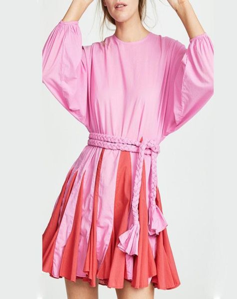 galcaur beach style womens dress o neck long sleeve high waist bandage patchwork mini female dresses 2020 casual fashion new lj2012316384, Black;gray
galcaur beach style womens dress o neck long sleeve high waist bandage patchwork mini female dresses 2020 casual fashion new lj2012316384, Black;gray