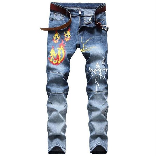 denim designer men s motorcycle jeans ripped for men size 28-38 40 42 2020 autumn spring hip hop punk streetwear284y, Blue
denim designer men s motorcycle jeans ripped for men size 28-38 40 42 2020 autumn spring hip hop punk streetwear284y, Blue