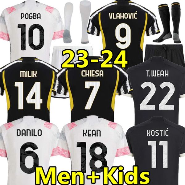 23 24 soccer jerseys juventu vlahovic chiesa milik kean pogba danilo t. weah bonucci kostic fagioli rabiot locatelli men kids kits 2023 2024, Black;yellow
23 24 soccer jerseys juventu vlahovic chiesa milik kean pogba danilo t. weah bonucci kostic fagioli rabiot locatelli men kids kits 2023 2024, Black;yellow