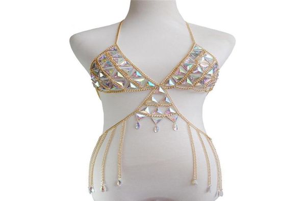 women's tanks & camis shiny rhine tank halter hollow out gems patchwork metal tassel women crop rave festival lady fashion5355500, White
women's tanks & camis shiny rhine tank halter hollow out gems patchwork metal tassel women crop rave festival lady fashion5355500, White