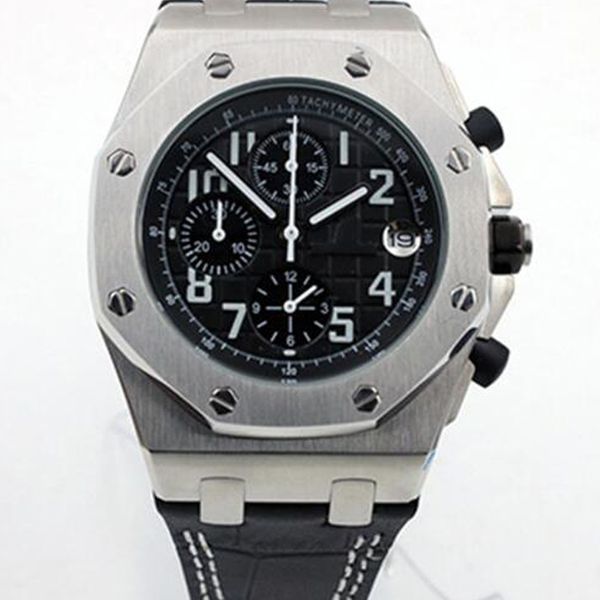 quartz chronograph outdoor fashionable and generous mens watch watches 42mm white dial with black leather strap, Slivery;brown
quartz chronograph outdoor fashionable and generous mens watch watches 42mm white dial with black leather strap, Slivery;brown