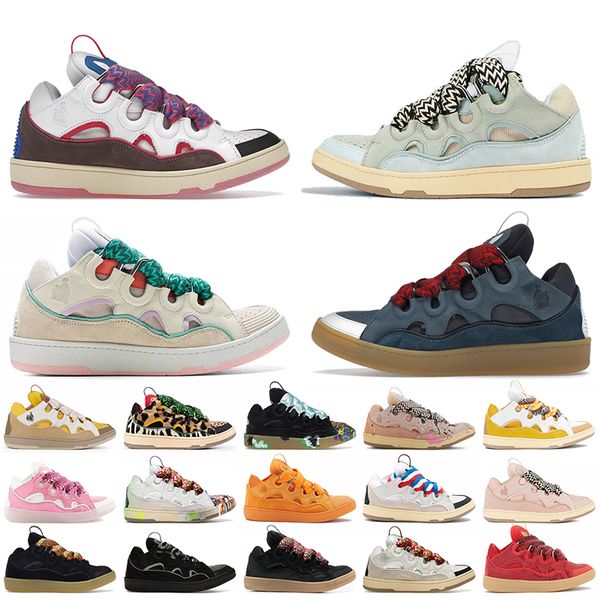 women mens casual shoes platform sneakers calfskin leather suede mesh rubber outdoor sports trainers size 35-46, Black
women mens casual shoes platform sneakers calfskin leather suede mesh rubber outdoor sports trainers size 35-46, Black