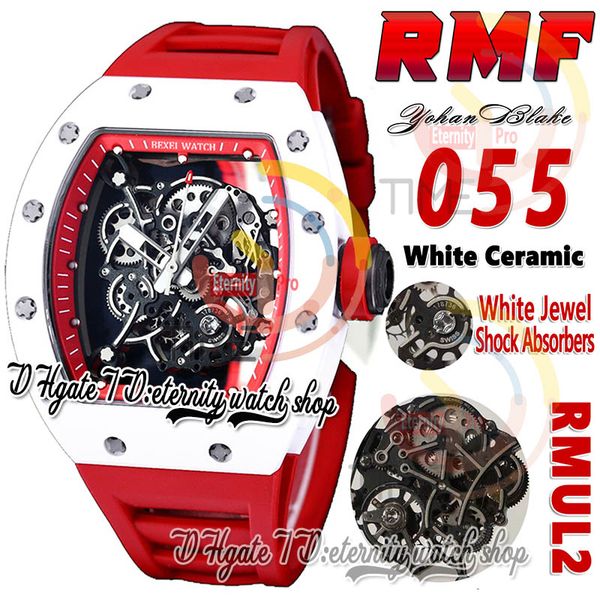 rmf 055 mens watch rmul2 mechanical hand-winding white ceramic case skeleton dial red inner ring red rubber strap 2023 super edition eternit, Slivery;brown
rmf 055 mens watch rmul2 mechanical hand-winding white ceramic case skeleton dial red inner ring red rubber strap 2023 super edition eternit, Slivery;brown