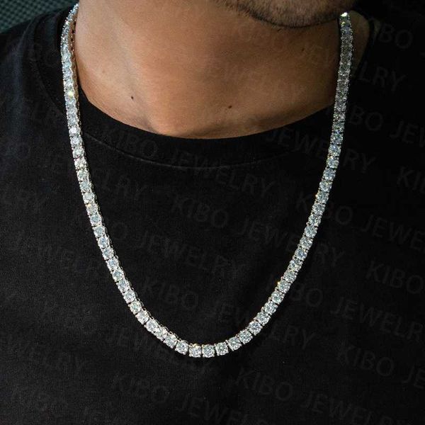 5mm moissanite iced out tennis necklace wholesale 925 sterling silver vvs necklace tennis chain
5mm moissanite iced out tennis necklace wholesale 925 sterling silver vvs necklace tennis chain