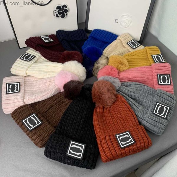 beanie/skull caps luxurys designer winter knitted beanie woolen hat brand double letter for women chunky knit thick warm faux fur beanie cap, Blue;gray
beanie/skull caps luxurys designer winter knitted beanie woolen hat brand double letter for women chunky knit thick warm faux fur beanie cap, Blue;gray