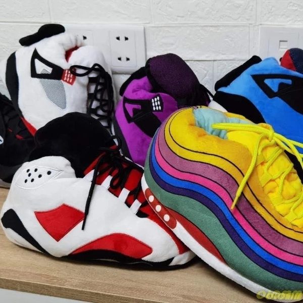 slippers basketball slipper winter slippers sneaker slippers home slippers men/women house floor sliders indoor slides funny slippers 230817, Black
slippers basketball slipper winter slippers sneaker slippers home slippers men/women house floor sliders indoor slides funny slippers 230817, Black