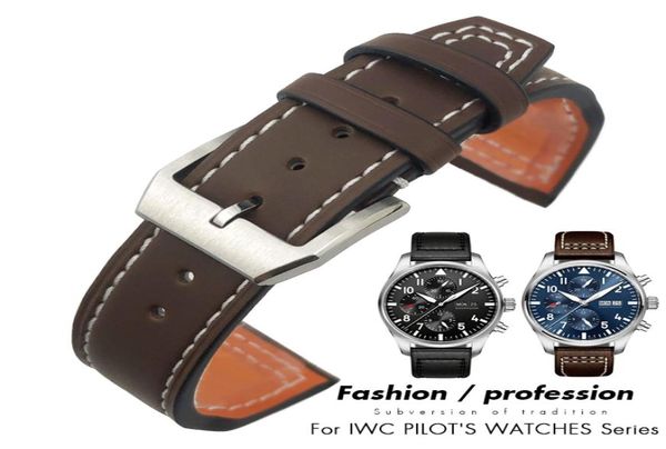 20mm 21mm 22mm genuine leather watchband cowhide fit for iwc big pilot mark 18 iw3777 portofino brown watch strap tang buckle 22074625107, Black;brown
20mm 21mm 22mm genuine leather watchband cowhide fit for iwc big pilot mark 18 iw3777 portofino brown watch strap tang buckle 22074625107, Black;brown