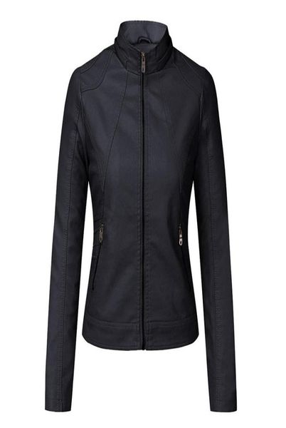 2020 autumn solid cashmere pu leather jacket plus size hooded stand collar slim outwear female casual coats veste en cuir femme1082342, Black
2020 autumn solid cashmere pu leather jacket plus size hooded stand collar slim outwear female casual coats veste en cuir femme1082342, Black