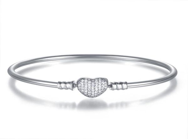 new authentic 925 sterling silver pave love heart crystal clasp clip basic bracelet bangle fit women diy pan beads charm jewelry5828108, Black
new authentic 925 sterling silver pave love heart crystal clasp clip basic bracelet bangle fit women diy pan beads charm jewelry5828108, Black