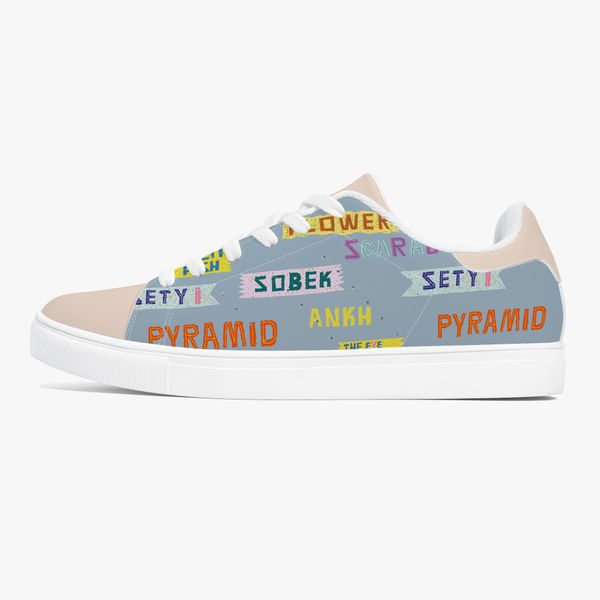 classic double-sided color scheme trendy fashion lettering low cut shoes casual shoes
classic double-sided color scheme trendy fashion lettering low cut shoes casual shoes