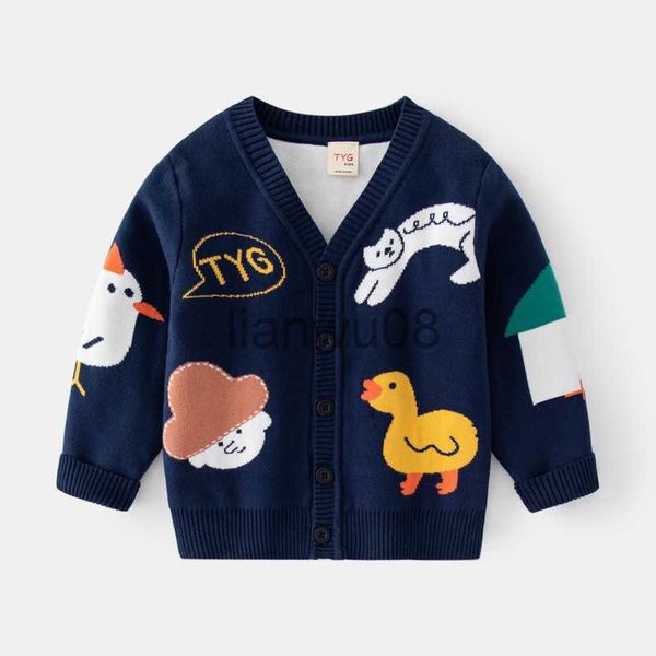 pullover winter sweater boys 2022 new cardigan buckle jacket children clothes baby boys knitwear doublelayer cotton boys sweaters x0818, Blue
pullover winter sweater boys 2022 new cardigan buckle jacket children clothes baby boys knitwear doublelayer cotton boys sweaters x0818, Blue