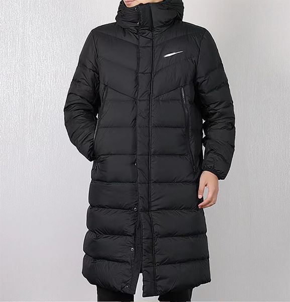 men's down jacket long sleeve plus long hooded design outdoor cotton jacket letter pattern street wear warm clothing plus fleece thicke, Black
men's down jacket long sleeve plus long hooded design outdoor cotton jacket letter pattern street wear warm clothing plus fleece thicke, Black