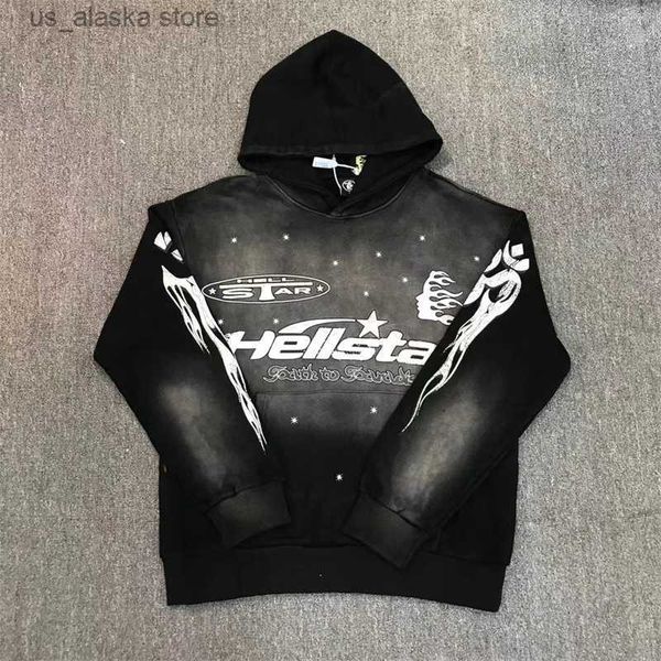 men's hoodies sweatshirts hellstar extra large vintage wash black hoodie high street 1 1 printed sports hoodie t230818
men's hoodies sweatshirts hellstar extra large vintage wash black hoodie high street 1 1 printed sports hoodie t230818