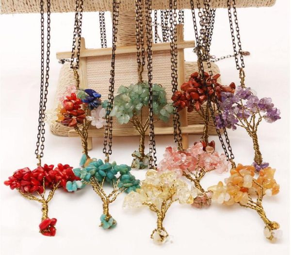natural gemstone beads tree of life pendant amethyst rose crystal necklace gemstones chakra jewelry2530042, Silver
natural gemstone beads tree of life pendant amethyst rose crystal necklace gemstones chakra jewelry2530042, Silver