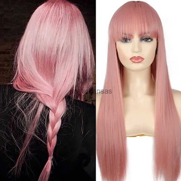 synthetic wigs hairjoy long straight synthetic hair orange color women cosplay wigs neat bang hkd230818, Black
synthetic wigs hairjoy long straight synthetic hair orange color women cosplay wigs neat bang hkd230818, Black