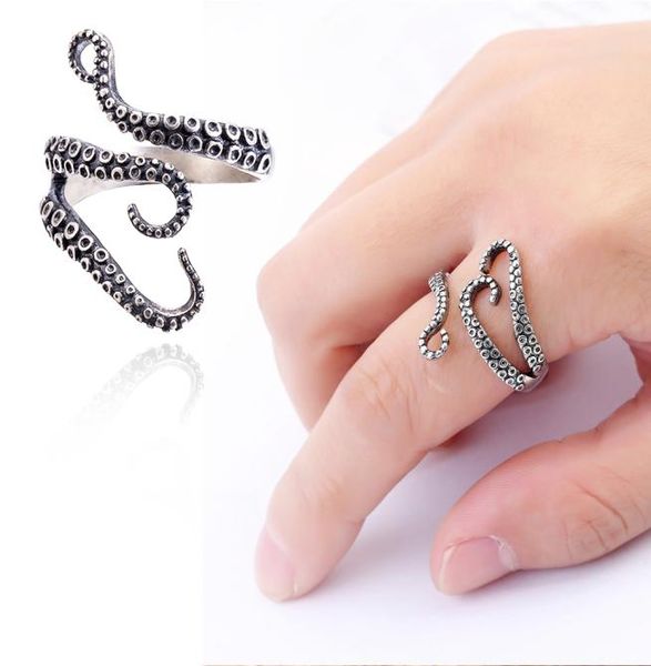 new fashion retro adjustable silver plated ocean ocs tentacles finger open ring jewelry ps16624646071, Golden;silver 
new fashion retro adjustable silver plated ocean ocs tentacles finger open ring jewelry ps16624646071, Golden;silver