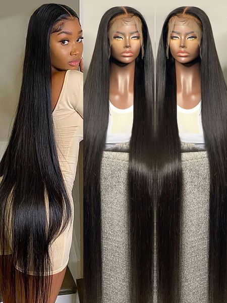 220%density 30 40 Inch Bone Straight 360 Lace Frontal Wig Brazilian Glueless 13x4 Lace Front Human Hair Wigs for Women Pre Plucked Hairline, Black
220%density 30 40 Inch Bone Straight 360 Lace Frontal Wig Brazilian Glueless 13x4 Lace Front Human Hair Wigs for Women Pre Plucked Hairline, Black